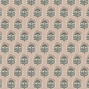 Block Print Light Pink