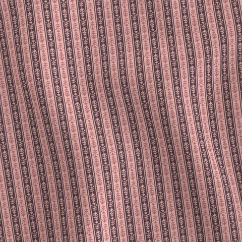 Ticking Stripe Mulberry