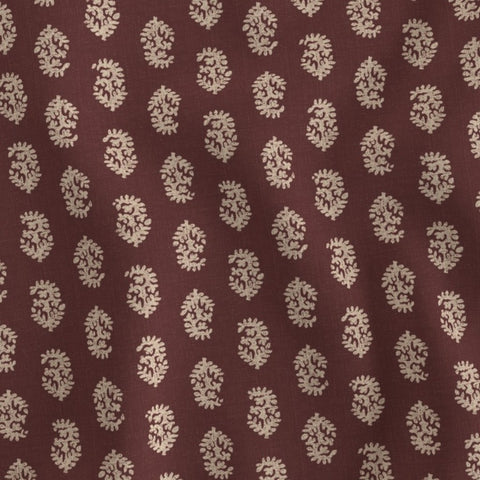 India Flower Burgundy